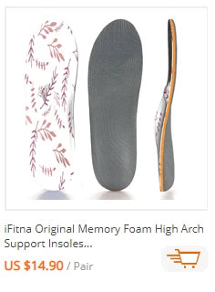 Flat Feet Template Arch Support Orthopedic Insoles,Men Women Plantar Fasciitis Heel Pain Orthotics Insoles Sneakers Shoe Inserts