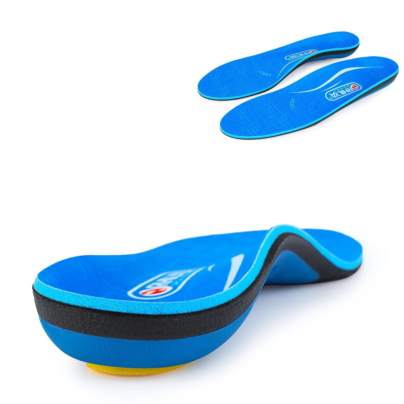 Flat Feet Template Arch Support Orthopedic Insoles,Men Women Plantar Fasciitis Heel Pain Orthotics Insoles Sneakers Shoe Inserts