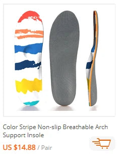 Flat Feet Template Arch Support Orthopedic Insoles,Men Women Plantar Fasciitis Heel Pain Orthotics Insoles Sneakers Shoe Inserts