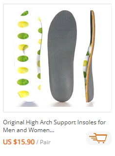 Flat Feet Template Arch Support Orthopedic Insoles,Men Women Plantar Fasciitis Heel Pain Orthotics Insoles Sneakers Shoe Inserts