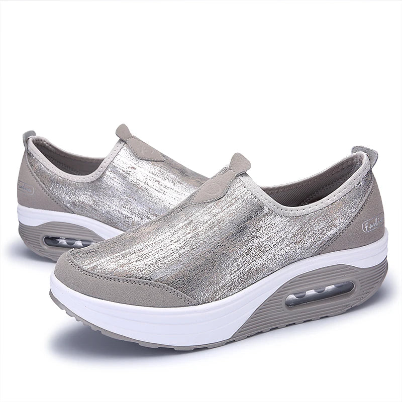 Sneakers Women Platform Shoes Spring Summer Flats Women Loafers Slip On Shoes Woman Tenis Feminino Casual Ladies Shoes Sneakers