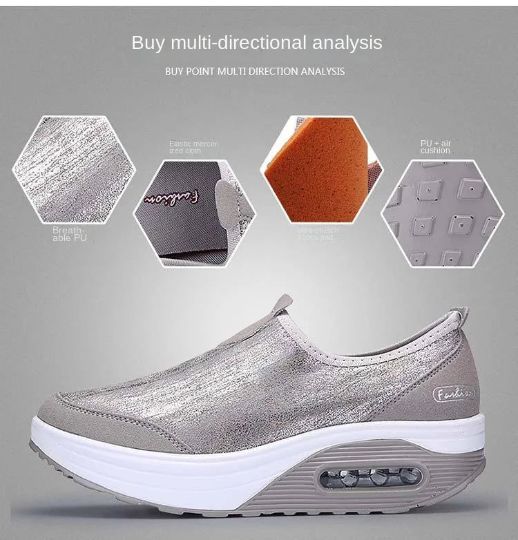 Sneakers Women Platform Shoes Spring Summer Flats Women Loafers Slip On Shoes Woman Tenis Feminino Casual Ladies Shoes Sneakers