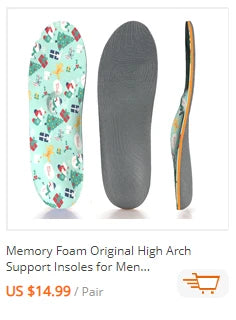 Flat Feet Template Arch Support Orthopedic Insoles,Men Women Plantar Fasciitis Heel Pain Orthotics Insoles Sneakers Shoe Inserts
