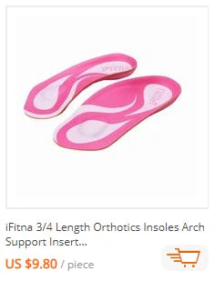 Flat Feet Template Arch Support Orthopedic Insoles,Men Women Plantar Fasciitis Heel Pain Orthotics Insoles Sneakers Shoe Inserts