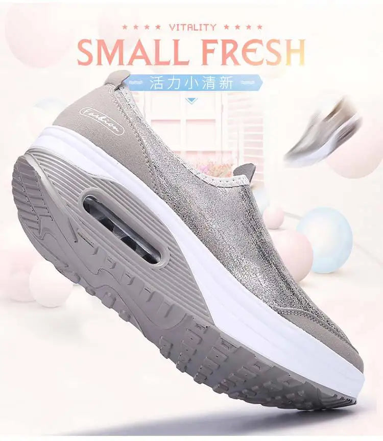 Sneakers Women Platform Shoes Spring Summer Flats Women Loafers Slip On Shoes Woman Tenis Feminino Casual Ladies Shoes Sneakers