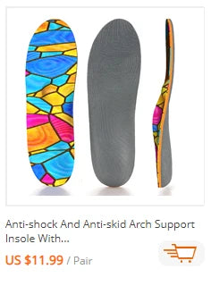 Flat Feet Template Arch Support Orthopedic Insoles,Men Women Plantar Fasciitis Heel Pain Orthotics Insoles Sneakers Shoe Inserts