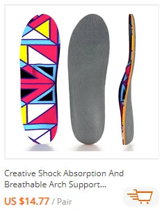Flat Feet Template Arch Support Orthopedic Insoles,Men Women Plantar Fasciitis Heel Pain Orthotics Insoles Sneakers Shoe Inserts