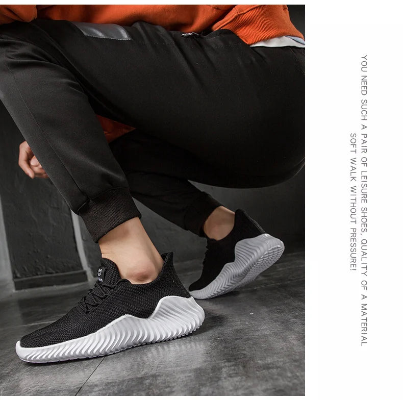 Classic Sneakers For Men Comfortable Men Casual Shoes Non-slip Outdoor Flats Shoes