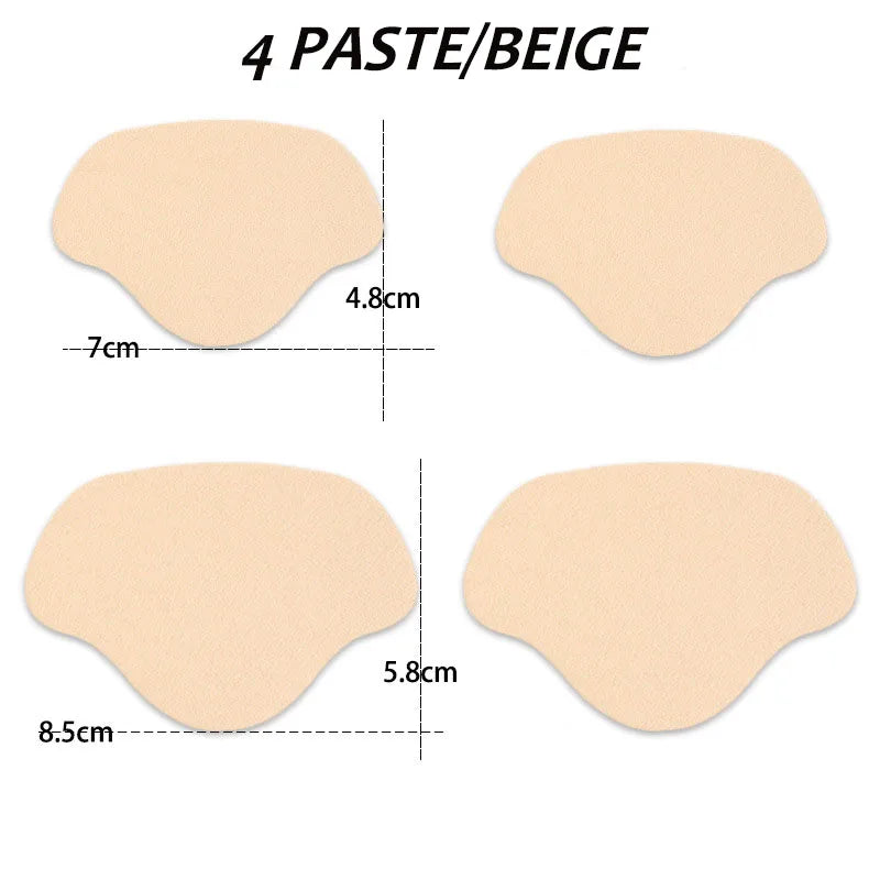 Sneakers Insoles Heel Repair Subsidy Viscose Shoe Hole Shoemaker Stickers for Shoes Sports Lining Sticky Heel Anti-Wear