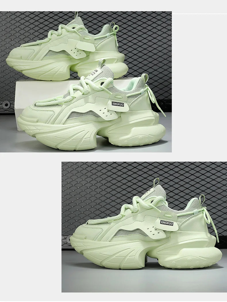 British Style Sneakers Men New Casual Shoes For Men Platform Basketball Sneakers Male Street Style Man Shoes