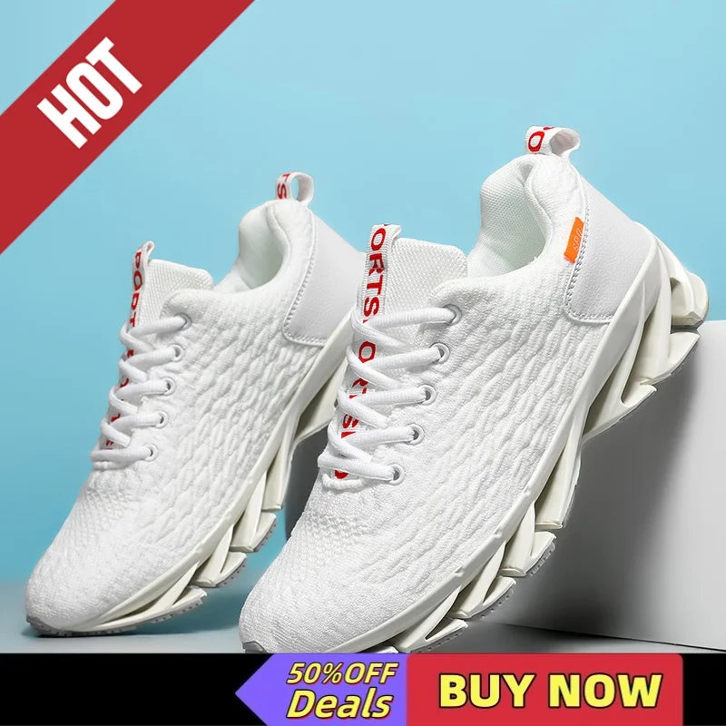 Trend Sneakers Men Running Shoes Sports Breathable Comfortable Men Athletic Outdoor Hiking Shoes Sneakers Leisure Footwear Male
