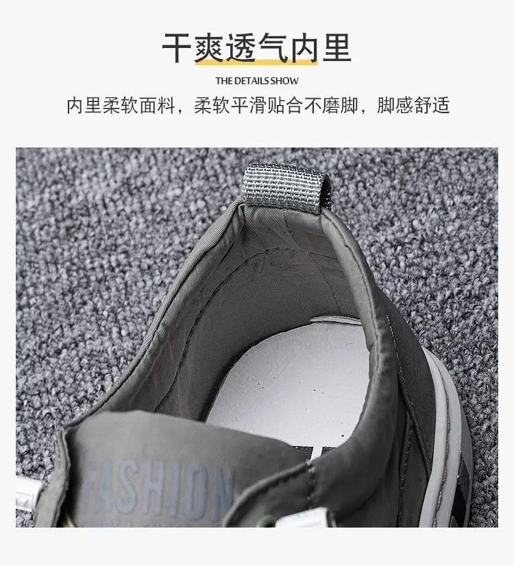 Sneakers Men Shoes Comfortable Breathable Ice Silk Casual Shoes Lightweight Walking Flat Shoes Male Sneakers Summer Tennis Shoe