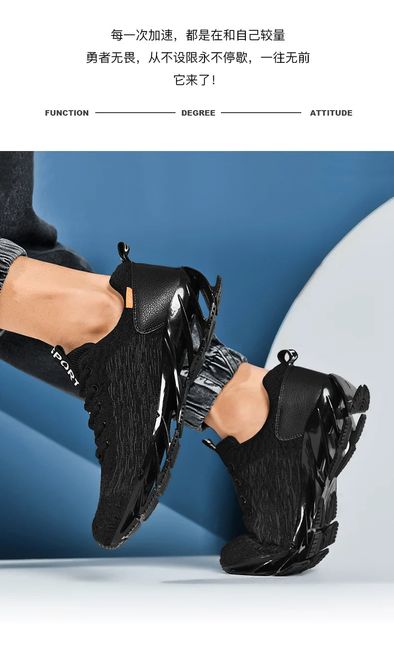 Trend Sneakers Men Running Shoes Sports Breathable Comfortable Men Athletic Outdoor Hiking Shoes Sneakers Leisure Footwear Male