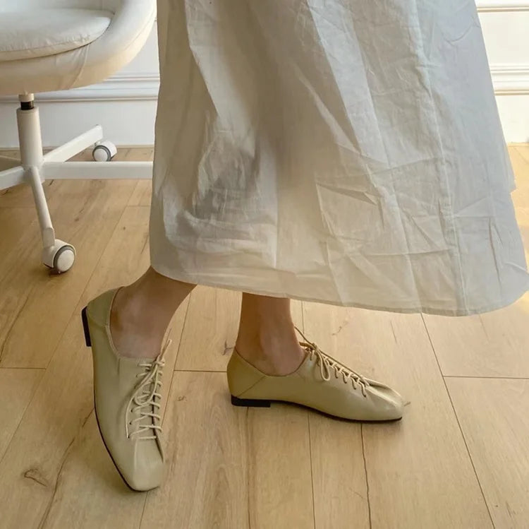 Women's Sneakers Summer 2023 Shoes Woman-shoes New Casual Roses PU Lace-Up Low Rubber Basic Cross-tied Leisure Spring Square