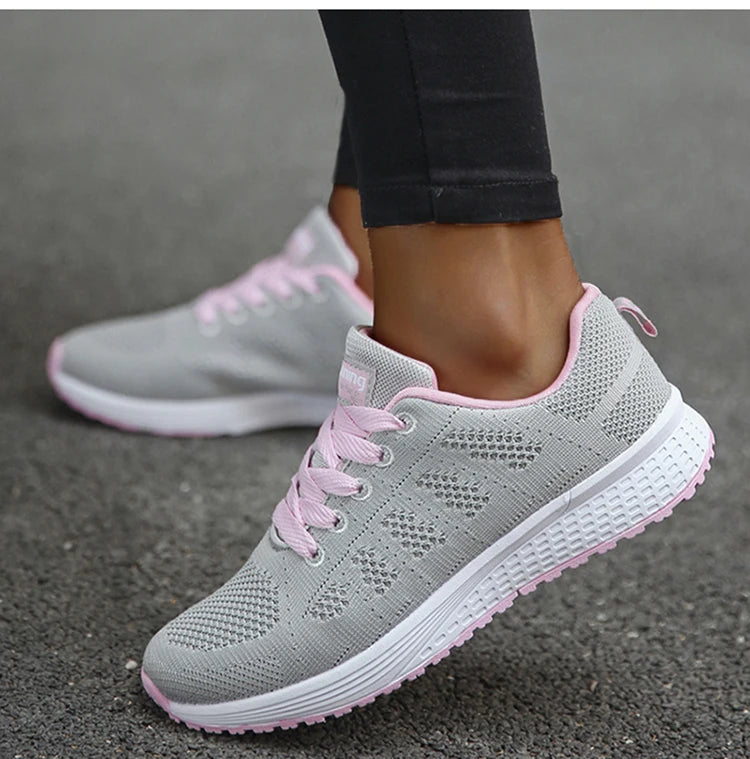 Women's Sneakers Fashion 2025 New Platform Ladies Shoes Trainers Casual Sneaker Woman Lace Up Tenis Feminino Female Sneakers