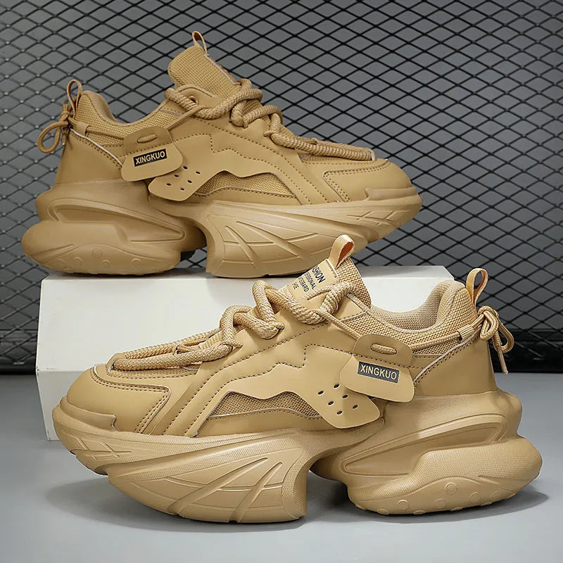 British Style Sneakers Men New Casual Shoes For Men Platform Basketball Sneakers Male Street Style Man Shoes