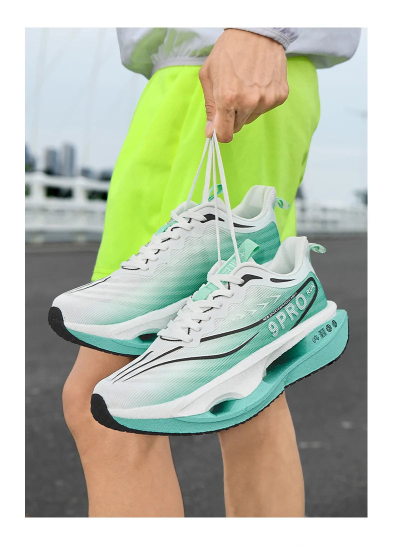 NEW Marathon Sneakers Men's Sports Shoes Women Flat Wear Resistant Sneakers Comfortable Platform Soft Race Running Shoes for Man