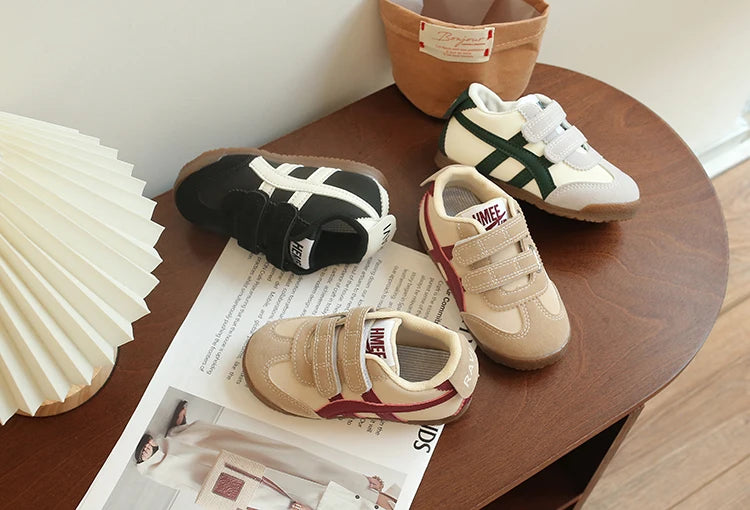 Kids Running Sneakers Shoes 2025 Autumn New Fashion Casual Walking Baby Boys Girls Breathable Soft Children Sport 22-31