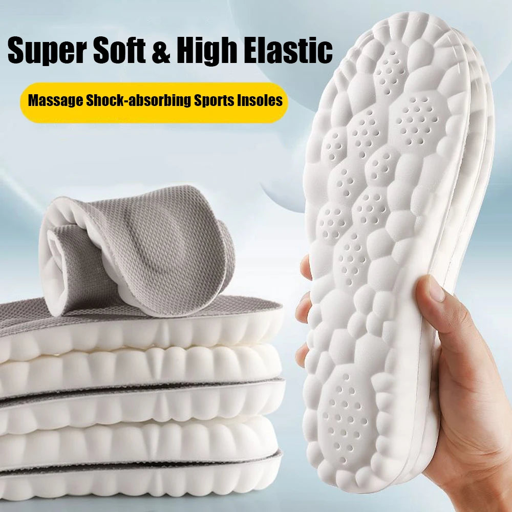 High Quality Sports Insoles for Shoes Men Memory Foam Woman Templates Arch Support Orthopedic Insoles for Sneakers Shoe Pad