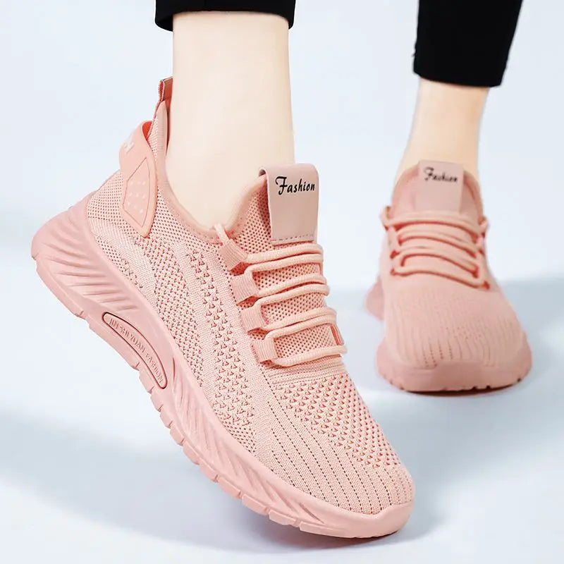 Sneakers Woman Luxury Spring Hot Ladies sports shoes Brand Breathable Running Shoes Fashion Light Basketball Tenis Platform Shoe