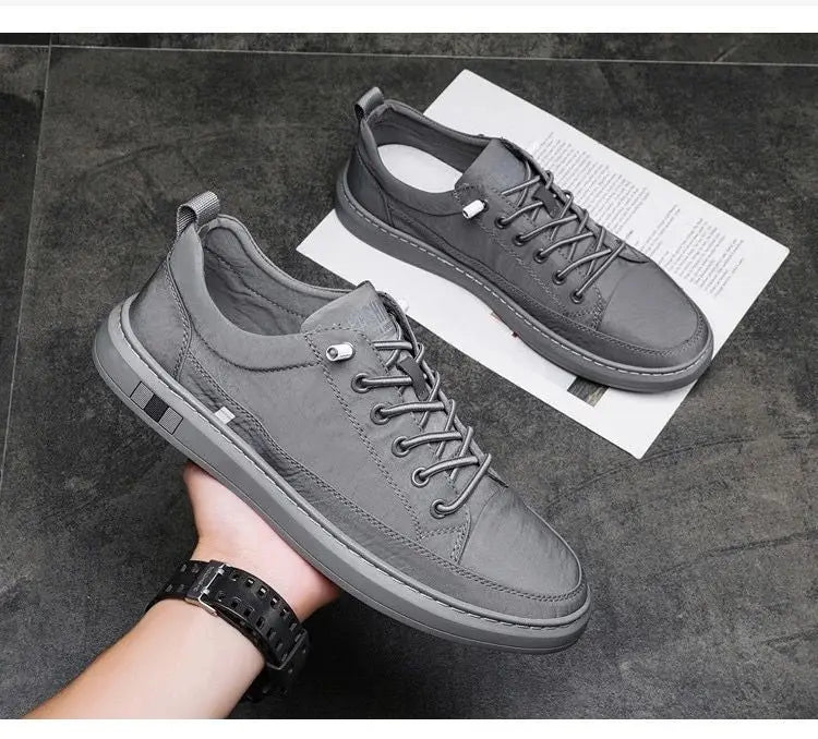 Sneakers Men Shoes Comfortable Breathable Ice Silk Casual Shoes Lightweight Walking Flat Shoes Male Sneakers Summer Tennis Shoe