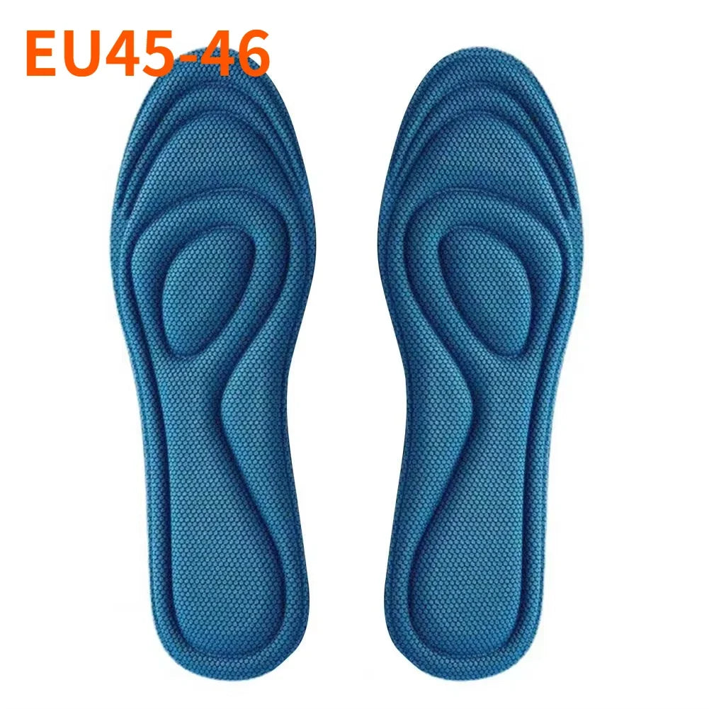 Sport Insoles for Shoes Sole Orthopedic Insoles Shock Absorption Deodorant Breathable Cushion Arch Support Ease Feet Pressure