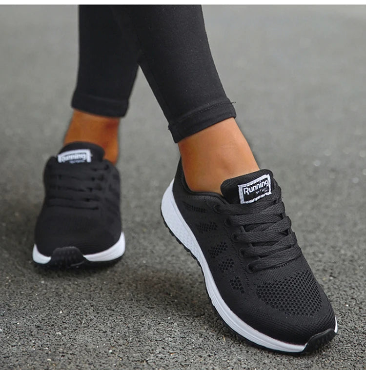 Women's Sneakers Fashion 2025 New Platform Ladies Shoes Trainers Casual Sneaker Woman Lace Up Tenis Feminino Female Sneakers