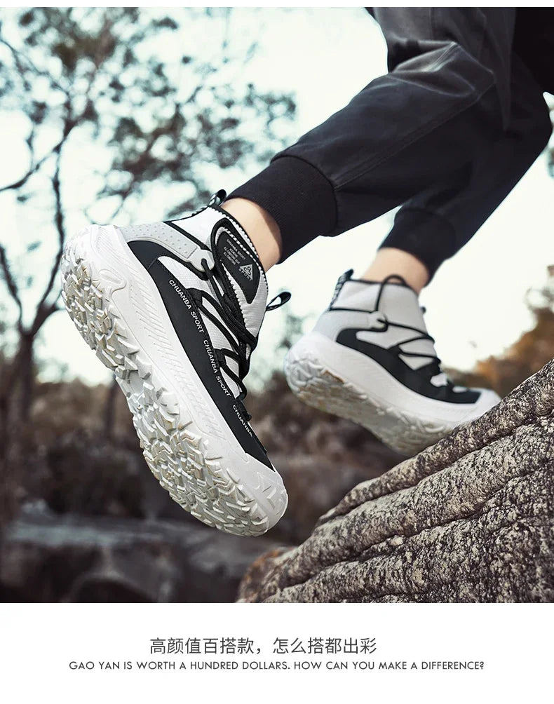 Sneakers Casual Hiking Outdoor Men Shoes Walking Fashion Running Tennis Skateboard Platform Sports Designer Luxury Loafers