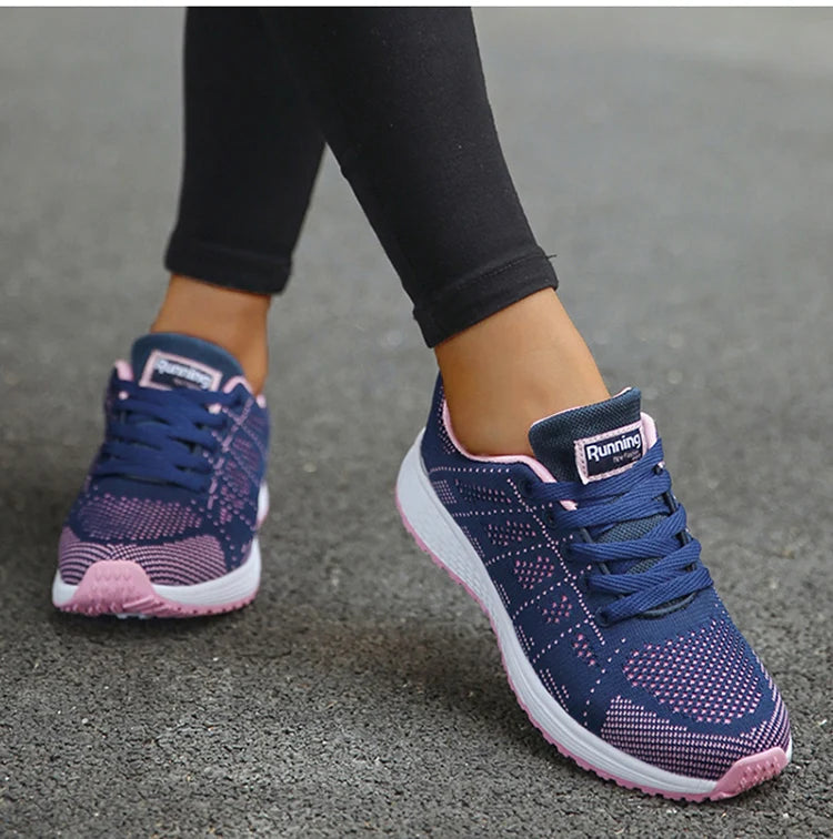 Women's Sneakers Fashion 2025 New Platform Ladies Shoes Trainers Casual Sneaker Woman Lace Up Tenis Feminino Female Sneakers