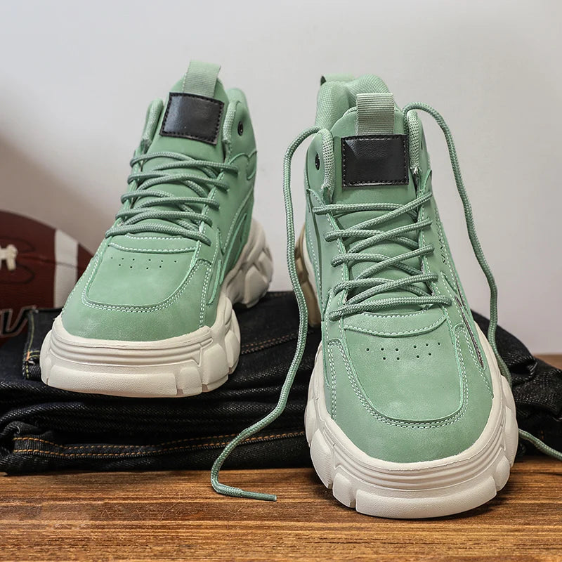 Sneakers Men Casual Autumn Vulcanized Shoes Male Walking Sport Shoes Outdoor Sneakers Male Sneakers Soft Sole Walking Shoes