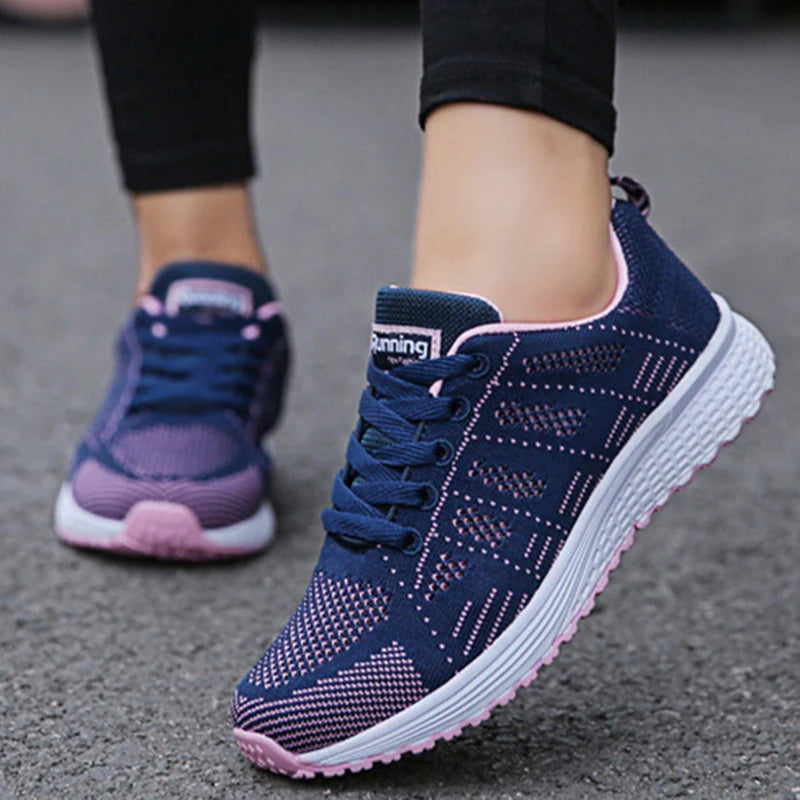 Women's Sneakers Fashion 2025 New Platform Ladies Shoes Trainers Casual Sneaker Woman Lace Up Tenis Feminino Female Sneakers
