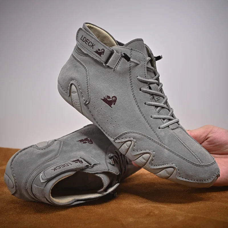 Men Sneakers 2022 New In Casual Shoes Male High Top Sneakers Winter Warm Designer Fashion Loafers Lace Up Shoes Men Ankle Boots