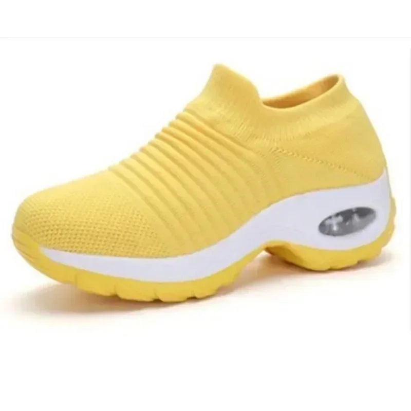 Women's Sneakers Versatile Ladies Orthopedic Sneakers Platform Shoes Women Casual Shoes Non-slip Wear-resistant Tenis De Mujer