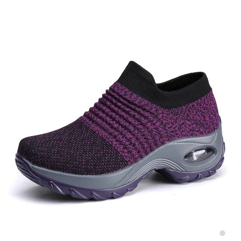 Women's Sneakers Versatile Ladies Orthopedic Sneakers Platform Shoes Women Casual Shoes Non-slip Wear-resistant Tenis De Mujer