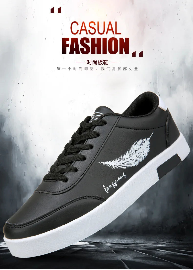 Men Sneakers Summer Men's White Sports Shoes Fashion Male Leather Casual Light Sports Shoes Zapatillas Hombre Chaussure Homme