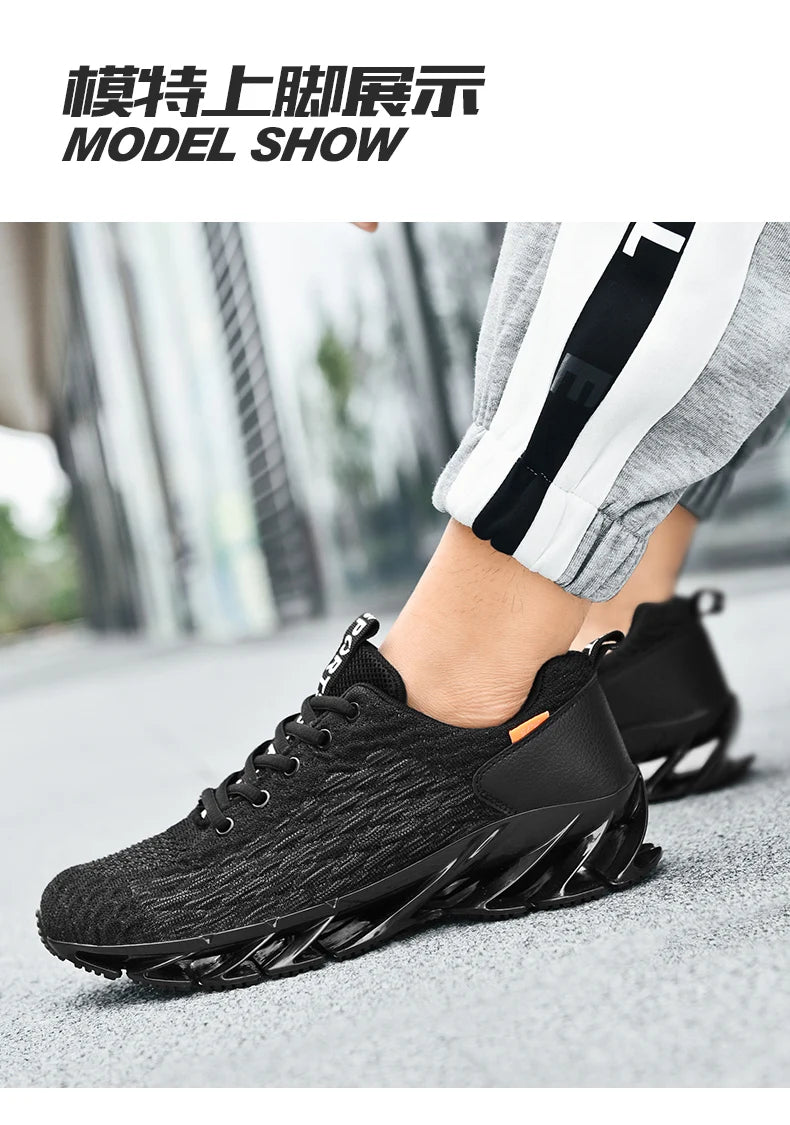 Trend Sneakers Men Running Shoes Sports Breathable Comfortable Men Athletic Outdoor Hiking Shoes Sneakers Leisure Footwear Male