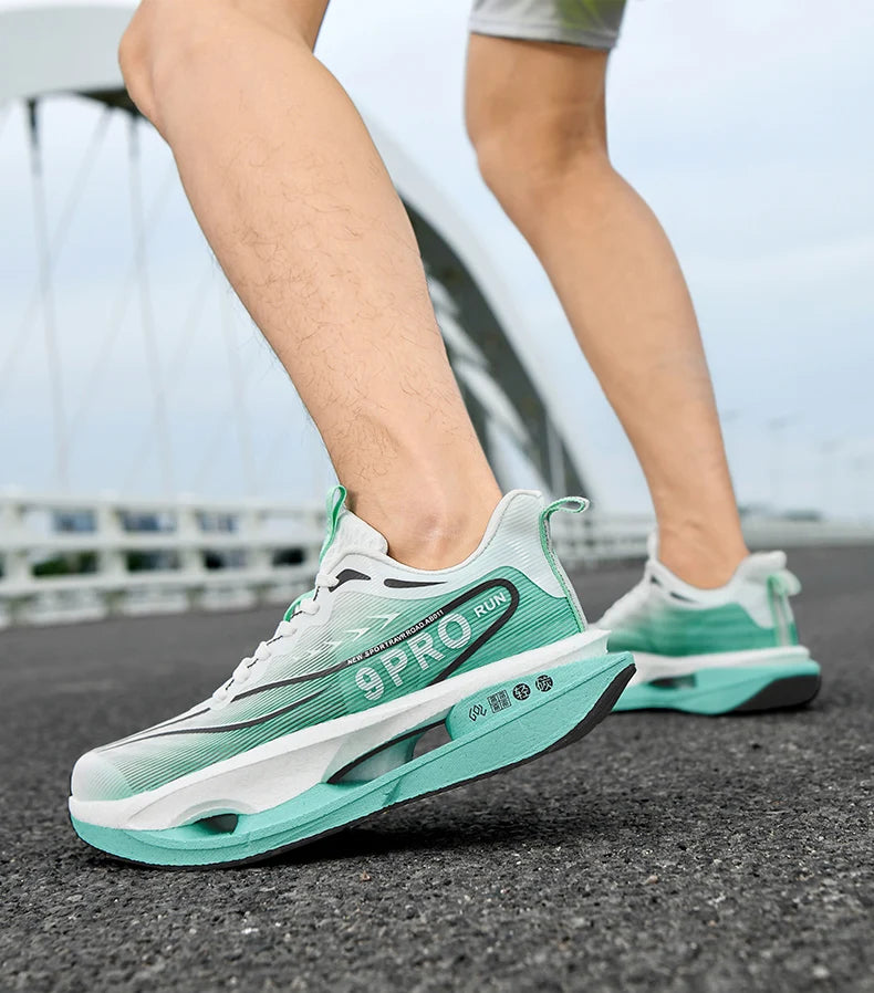 NEW Marathon Sneakers Men's Sports Shoes Women Flat Wear Resistant Sneakers Comfortable Platform Soft Race Running Shoes for Man