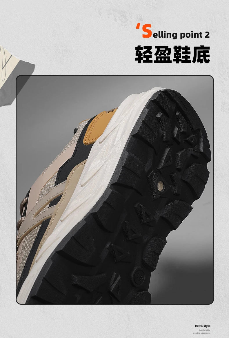 Casual Sneakers Men Low-top Breathable Sports Shoes for Men Fashion All-seasons Walking Shoes Trendy Trainers for Man 2025 New