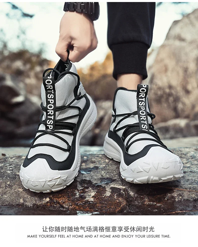 Sneakers Casual Hiking Outdoor Men Shoes Walking Fashion Running Tennis Skateboard Platform Sports Designer Luxury Loafers