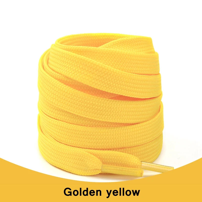 1Pair Sneakers Shoelaces Shoes Accessories Laces for Shoes Unisex Flat Shoe Lace Classic Shoelace Af1 Solid Color Shoe Strings