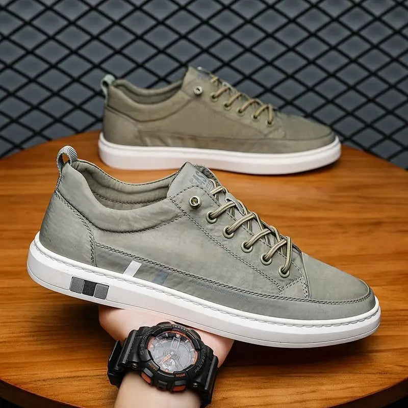 Sneakers Men Shoes Comfortable Breathable Ice Silk Casual Shoes Lightweight Walking Flat Shoes Male Sneakers Summer Tennis Shoe