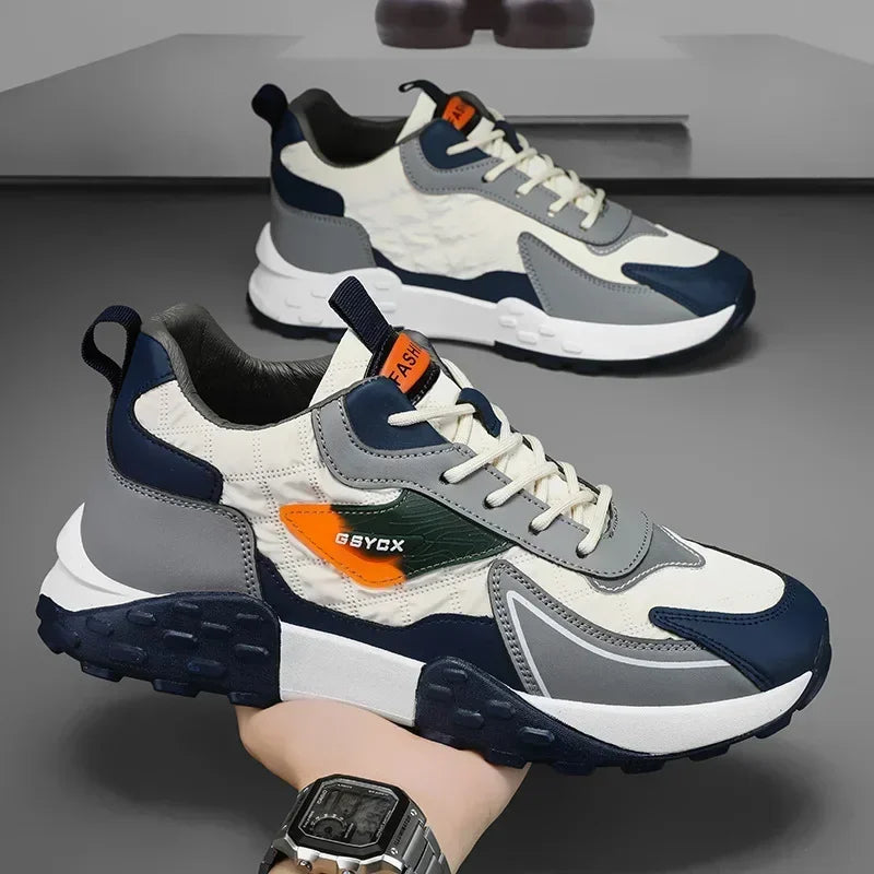 2025 New Sneakers Shoes for Men Luxury Platform Male Sneakers High Quality Casual Running Shoes Winter Plus Size Cotton Shoes