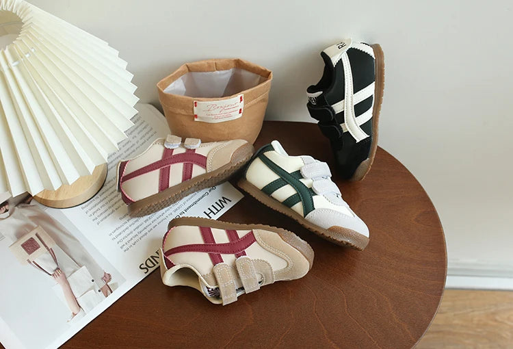 Kids Running Sneakers Shoes 2025 Autumn New Fashion Casual Walking Baby Boys Girls Breathable Soft Children Sport 22-31