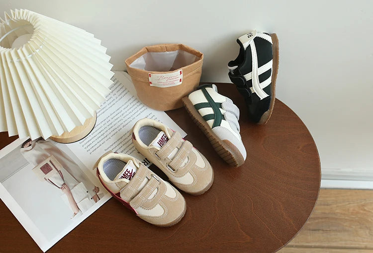 Kids Running Sneakers Shoes 2025 Autumn New Fashion Casual Walking Baby Boys Girls Breathable Soft Children Sport 22-31