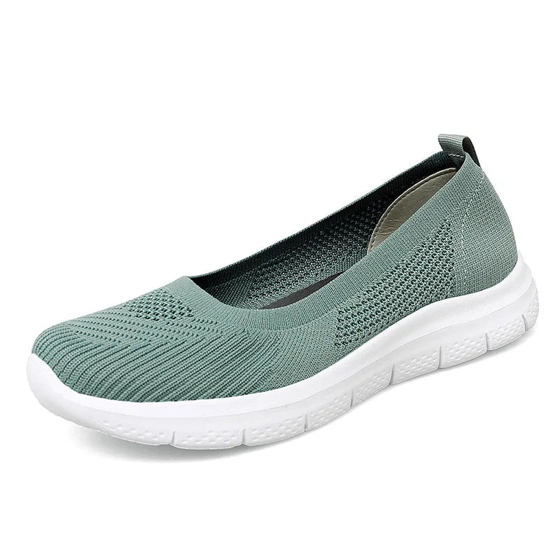 Sneakers Fashion2022 Women  Socks Shoes Casual White Sneakers Summer knitted Vulcanized Shoes Women Trainers Tenis Feminino