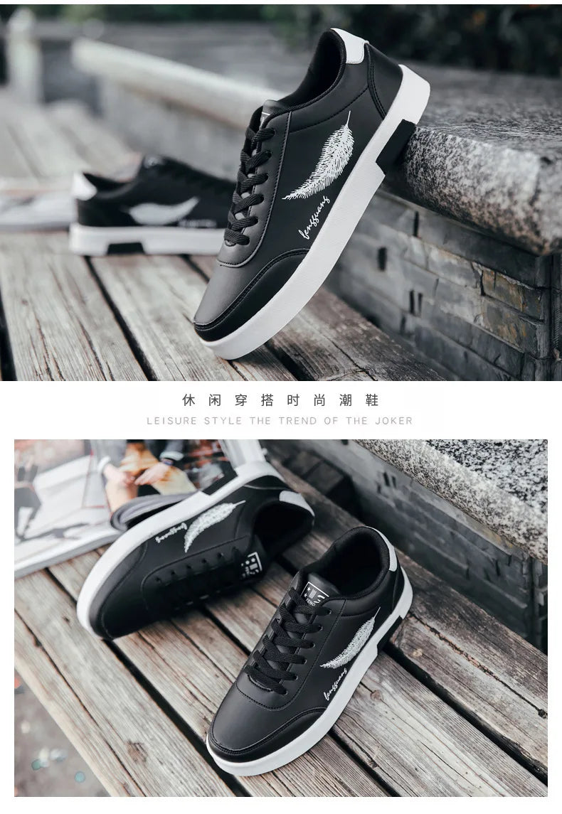 Men Sneakers Summer Men's White Sports Shoes Fashion Male Leather Casual Light Sports Shoes Zapatillas Hombre Chaussure Homme