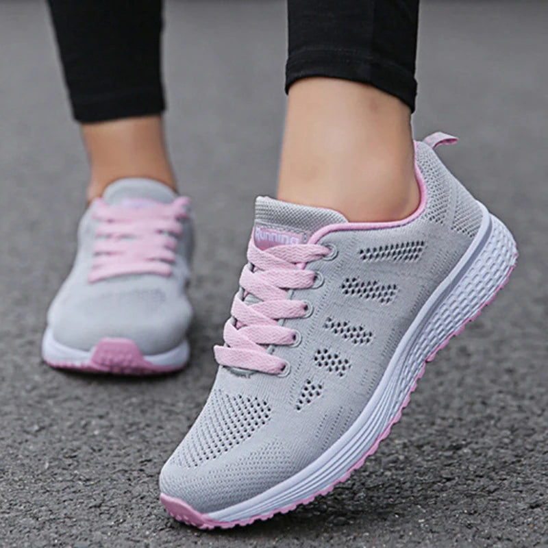 Women's Sneakers Fashion 2025 New Platform Ladies Shoes Trainers Casual Sneaker Woman Lace Up Tenis Feminino Female Sneakers