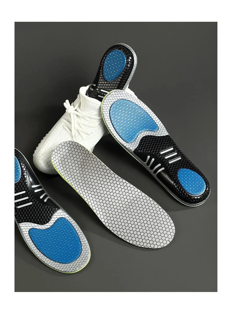 Sports Insoles For Shoes Men Women Arch Support Orthopedic Insoles Sweat Shock Absorbent Antibacterial Breathable Shoe Pad