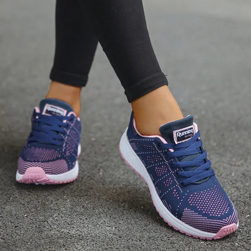 Women's Sneakers Fashion 2025 New Platform Ladies Shoes Trainers Casual Sneaker Woman Lace Up Tenis Feminino Female Sneakers