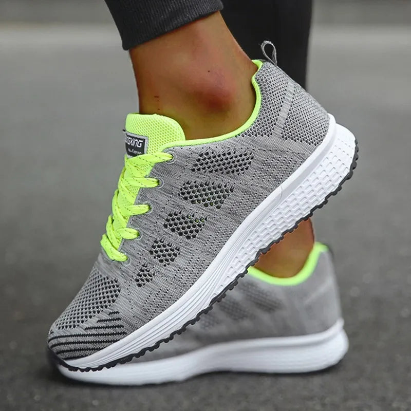 Women's Sneakers Fashion 2025 New Platform Ladies Shoes Trainers Casual Sneaker Woman Lace Up Tenis Feminino Female Sneakers